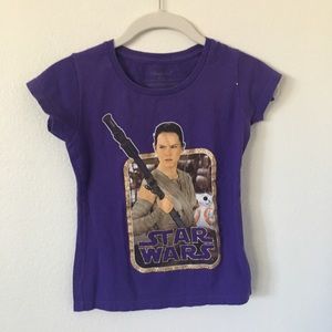 Disney Star Wars Purple Shirt